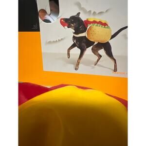 Target Hyde & Eek! Medium M Pet Hot Dog Halloween Costume New